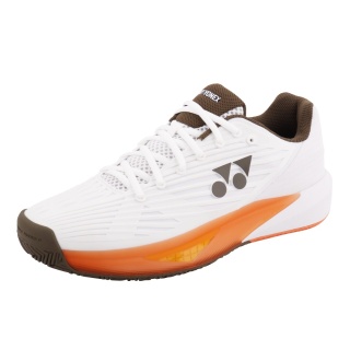 Yonex Tennisschuhe Power Cushion Eclipsion 5 Allcourt (Stabilität) 2025 weiss/braun Herren